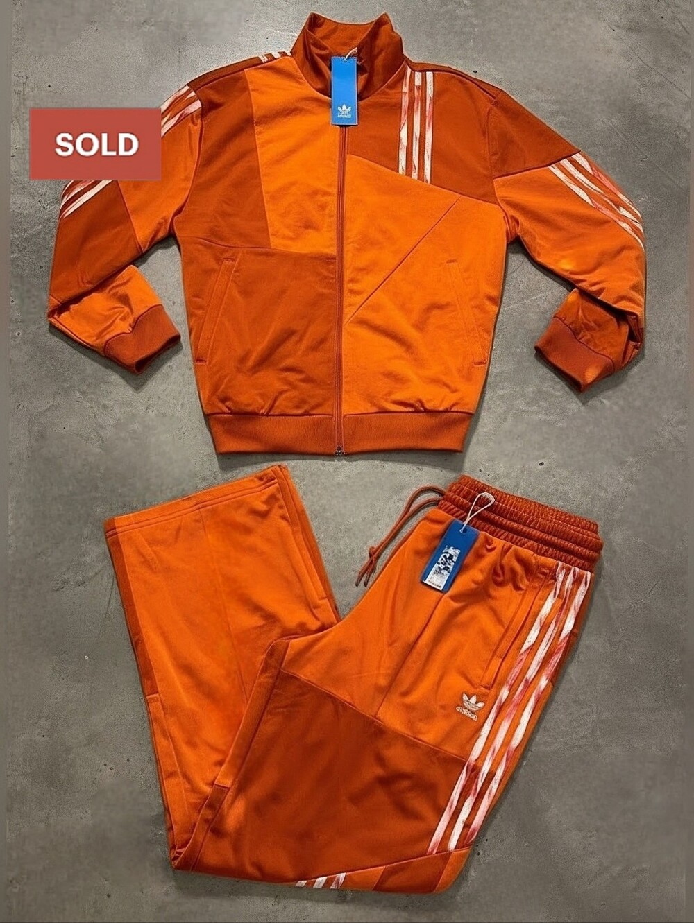 NWT Adidas Originals x Daniëlle Cathari Fox Red Track Suit - Picture 1 of 6